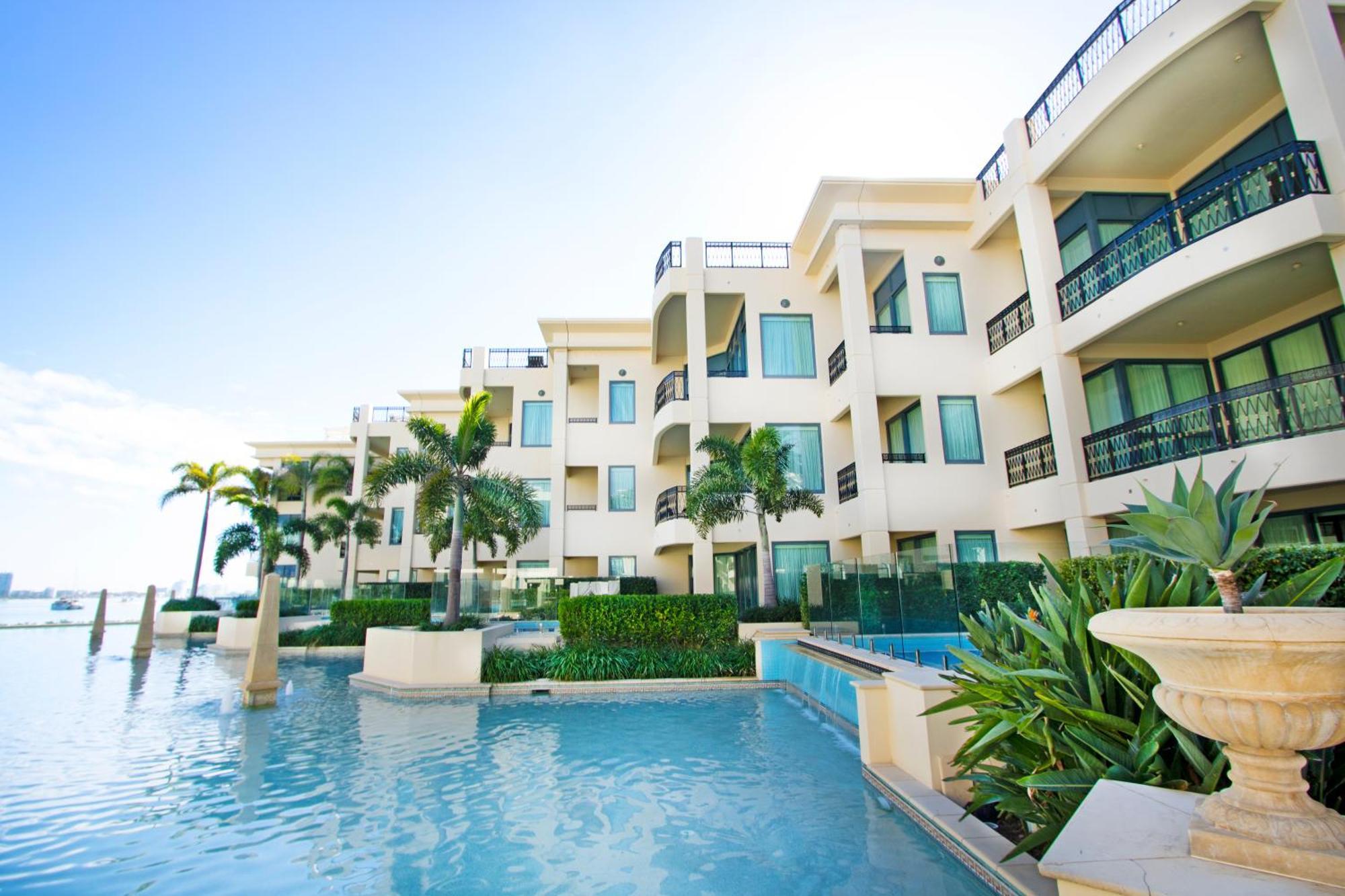 팔라초 베르사체 호텔 골드코스트 외부 사진 The Bayside Pool